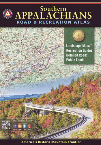 Southern Appalachians Road and Recreation Atlas