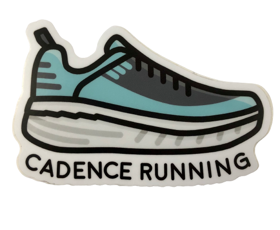 Cadence Running Running Shoe Sticker