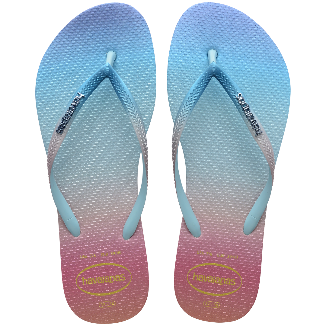 Slim Gradient Sunset Flip Flop