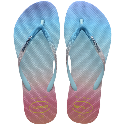 Slim Gradient Sunset Flip Flop